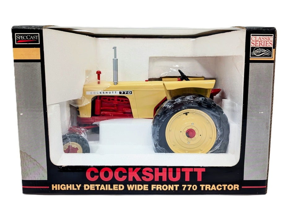 1/16 Cockshutt 770 Tractor With Wide Front By SpecCast.