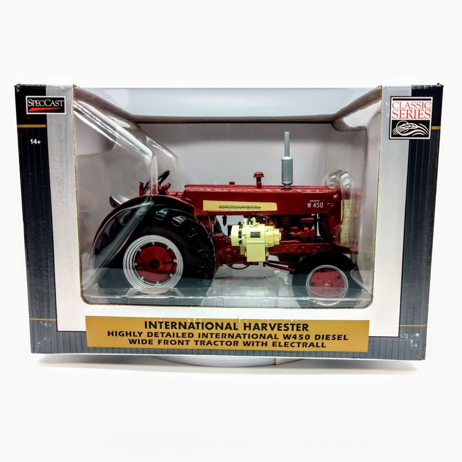 Vintage 1:16 Scale Farmall B International Harvester shops Tractor