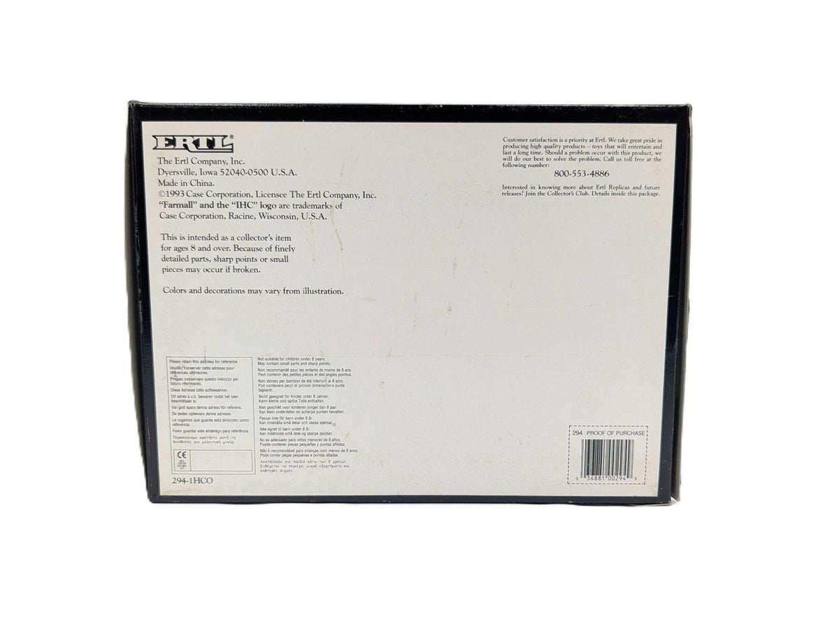 1/16 Farmall F-20 Tractor With Narrow Front, Precision Series #4.