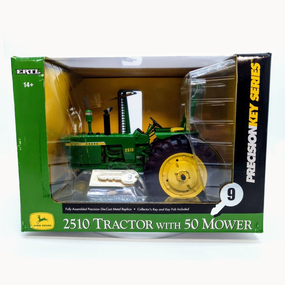 1/16 John Deere 2510 Tractor With #50 Side Mount Mower, Precision Key Series #9