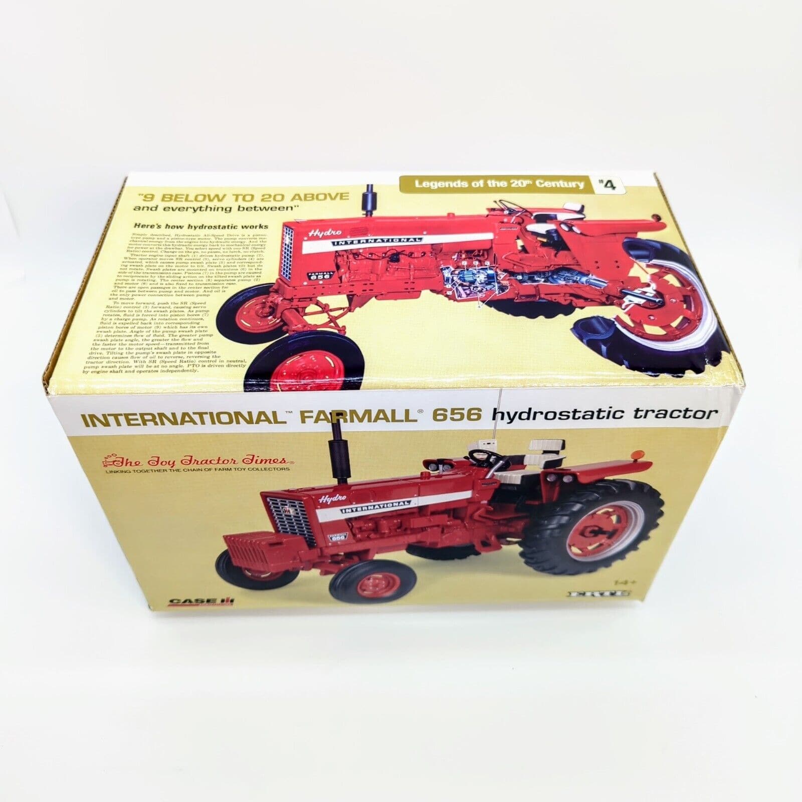 Toy Tractor Times Showcases Rare Farmall 656 Hydro Tractor Model