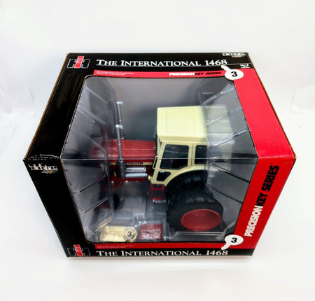 1/16 International Harvester 1468 V8 Tractor With Cab Precision Key Series #3.