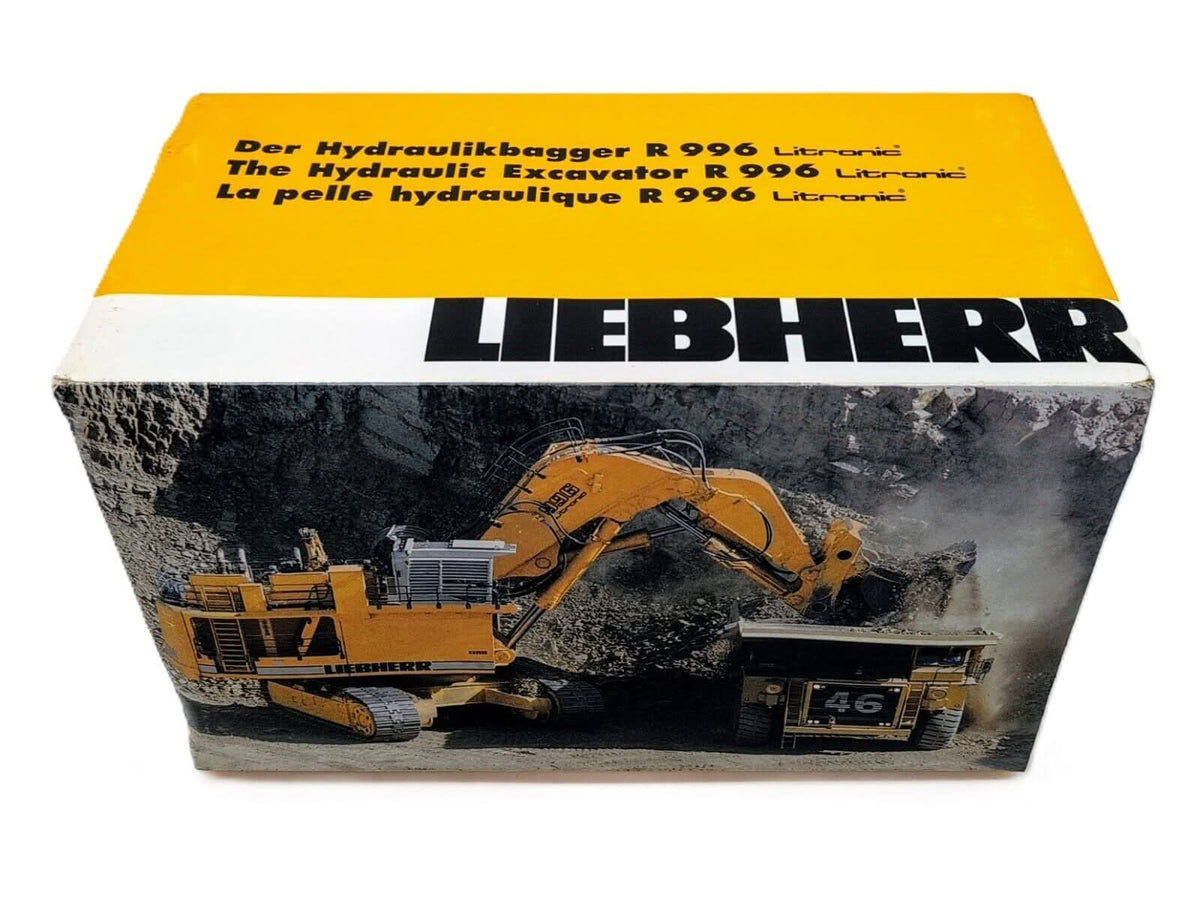 1/50 Liebherr R996 Mining Front Shovel - Conrad Diecast Model #2811 - Farm Toy Tractor