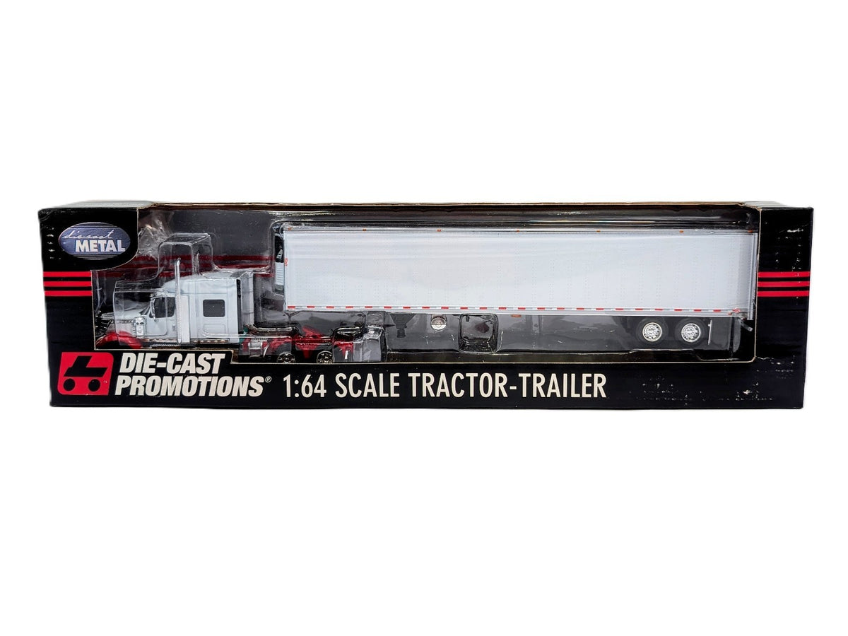 1/64 Freightliner White Sleeper Cab With Red Accents, Die-Cast Promotions DCP.