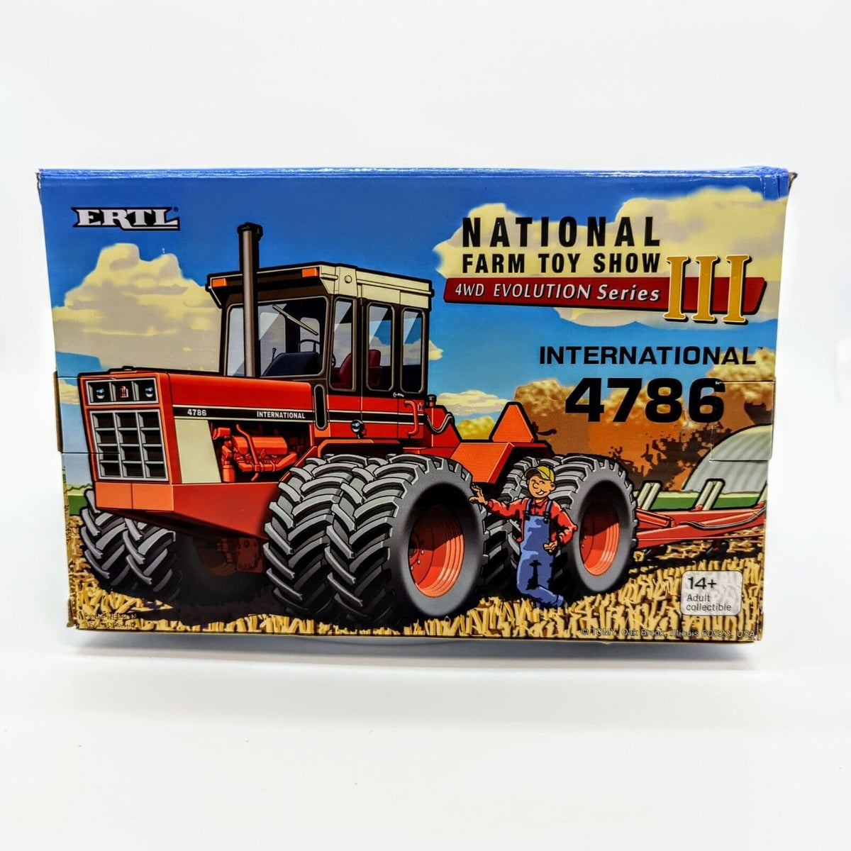 "1/32 Scale IH 4786 4WD Tractor - Limited edition collector's item from Toy Farmer Show"