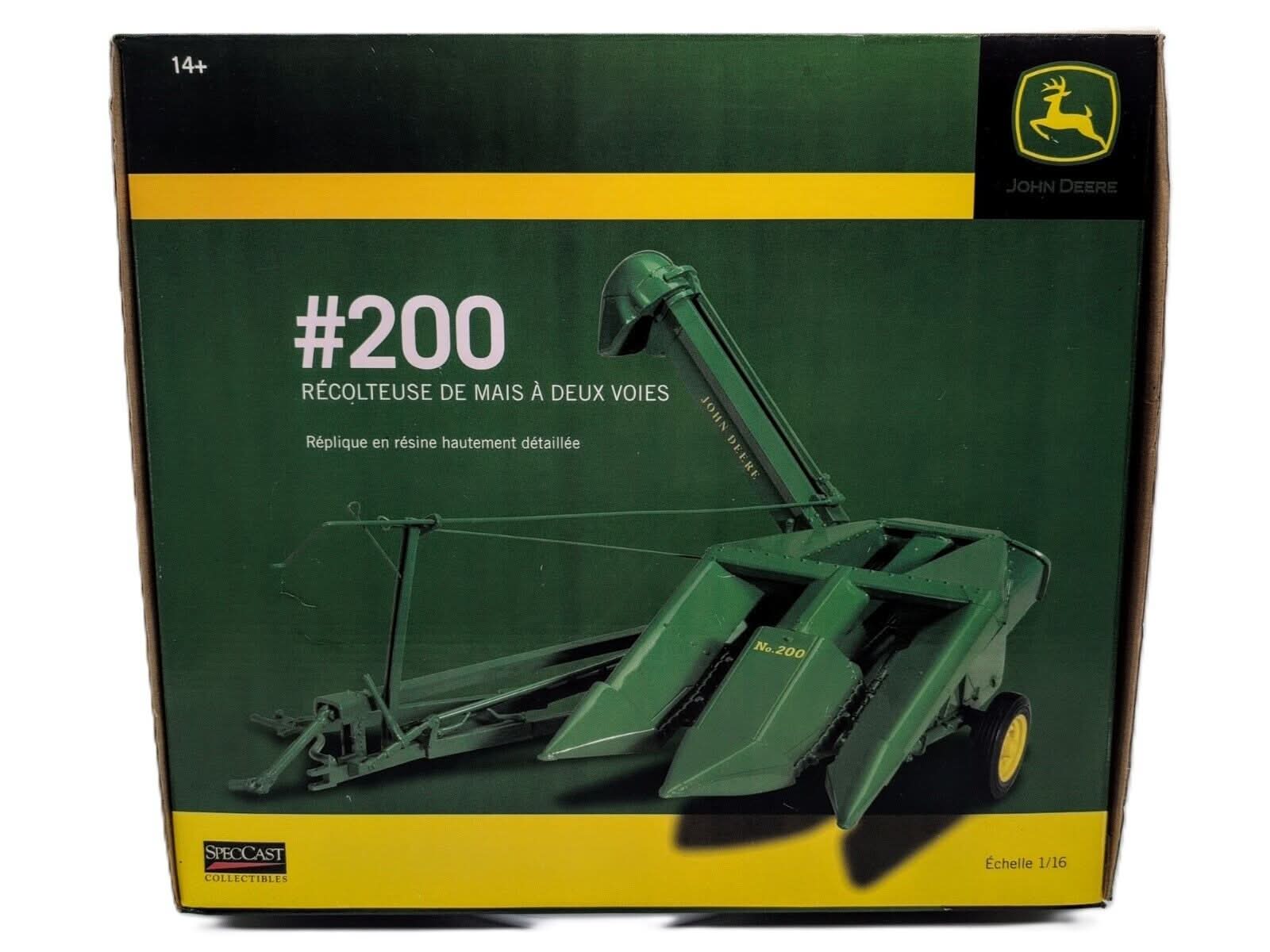 1/16 John Deere #200 2 Row Pull Type Corn Picker 