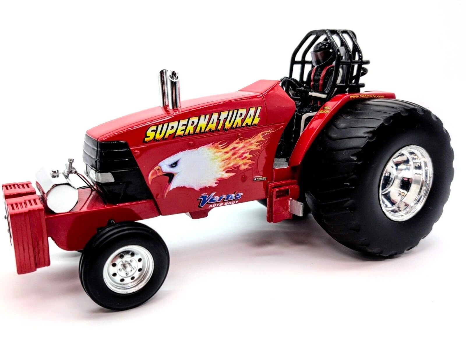 1/16 Case IH Supernatural Pulling Tractor - Farm Toy Tractor