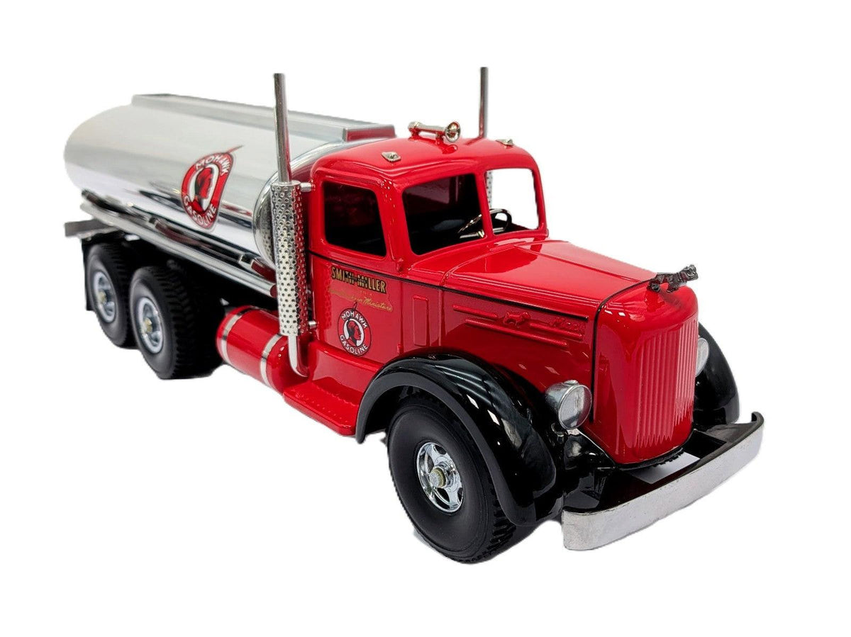 Fred Thompson Smith Miller Mohawk Gasoline Tanker Truck w/ Pup Trailer.
