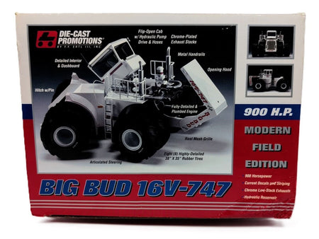 1/32 Big Bud 16V-747 900HP 4wd Tractor W/ Duals, Modern Field Version - Farm Toy Tractor