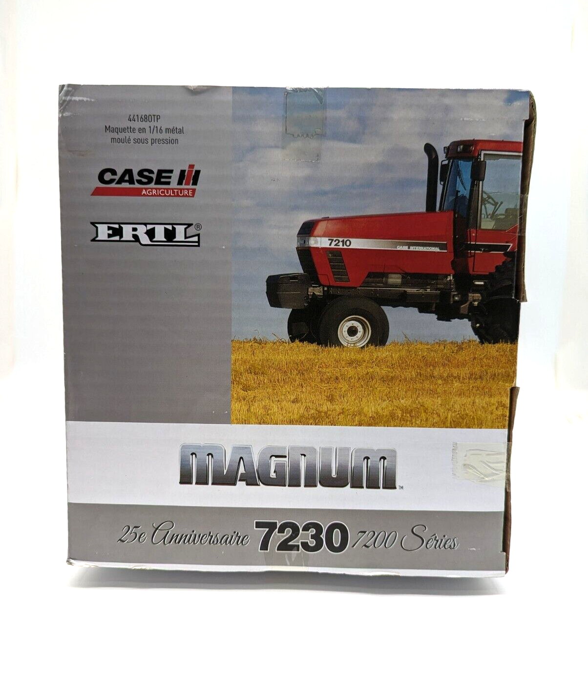 1/16 Case-IH Magnum 7230 "Mark 50" Tractor W/Front Weights ERTL Chase Unit.