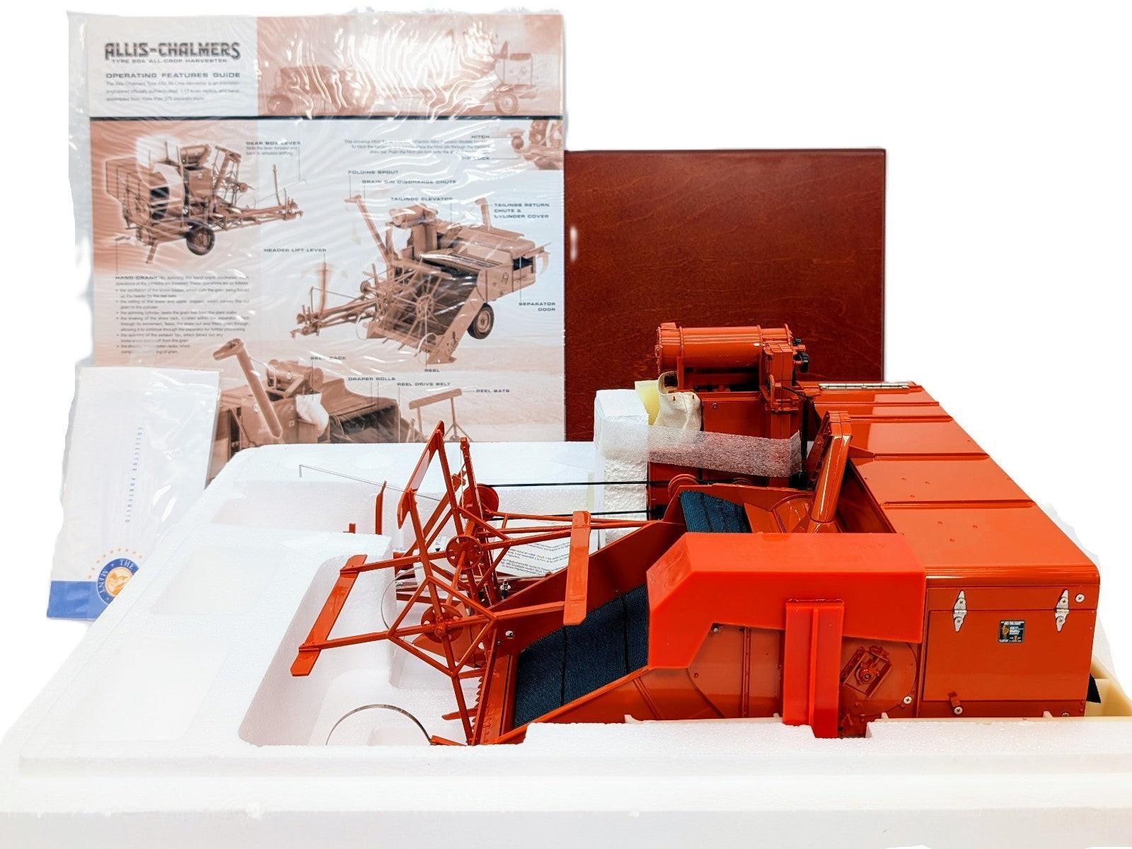 1/12 Allis-Chalmers 60A All-Crop Harvester Pull Type Combine Franklin