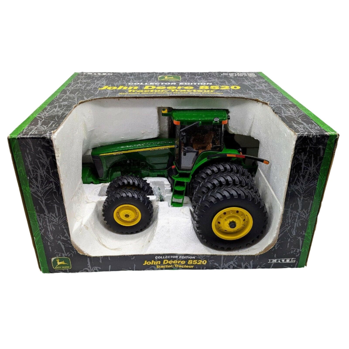 Ertl John Deere 8520 Tractor with Front Duals and Rear Triples 1:16 AS-IS.