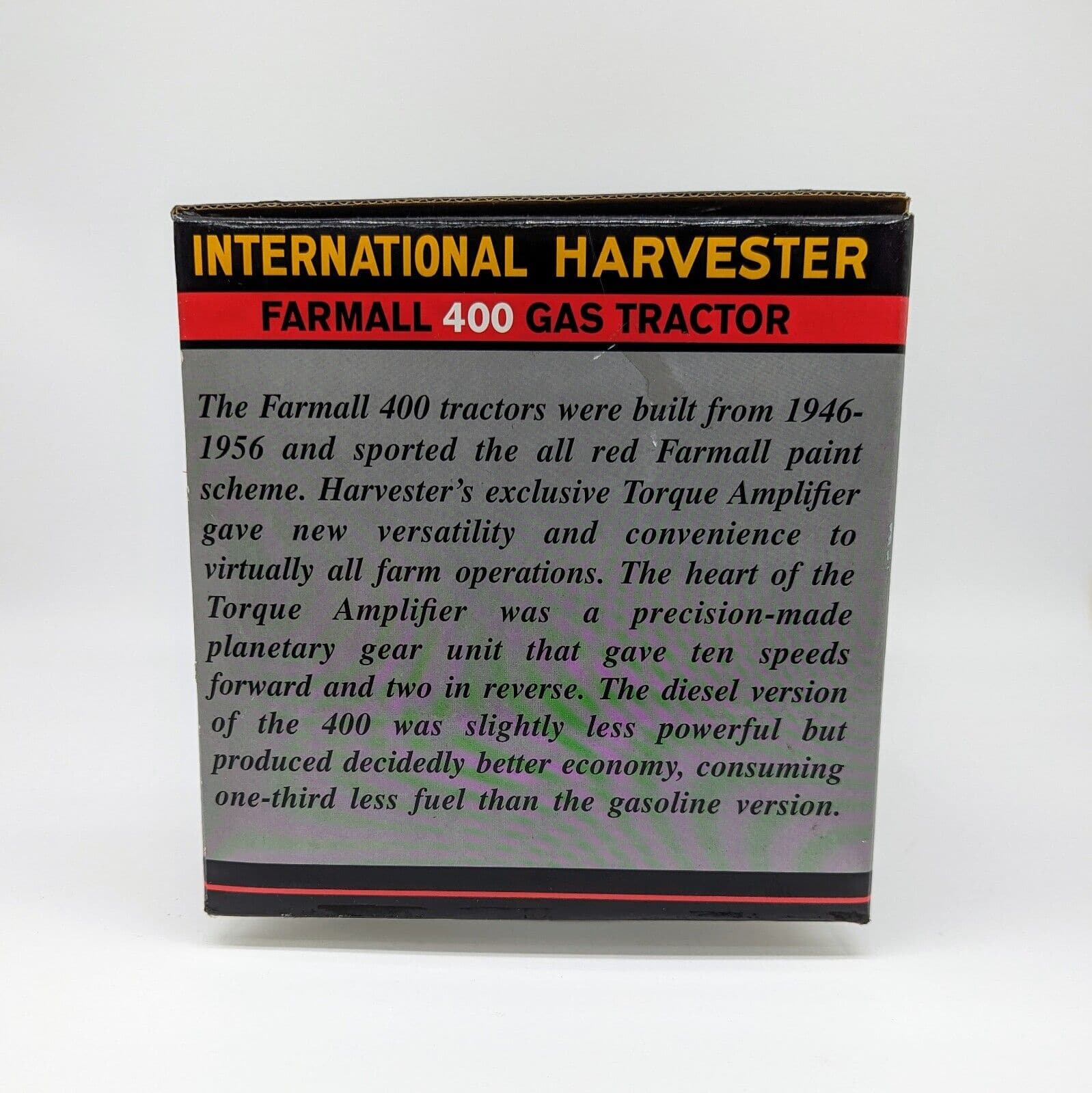 SpecCast 1/16 CASE International Harvester Farmall 400 Diesel Tractor.