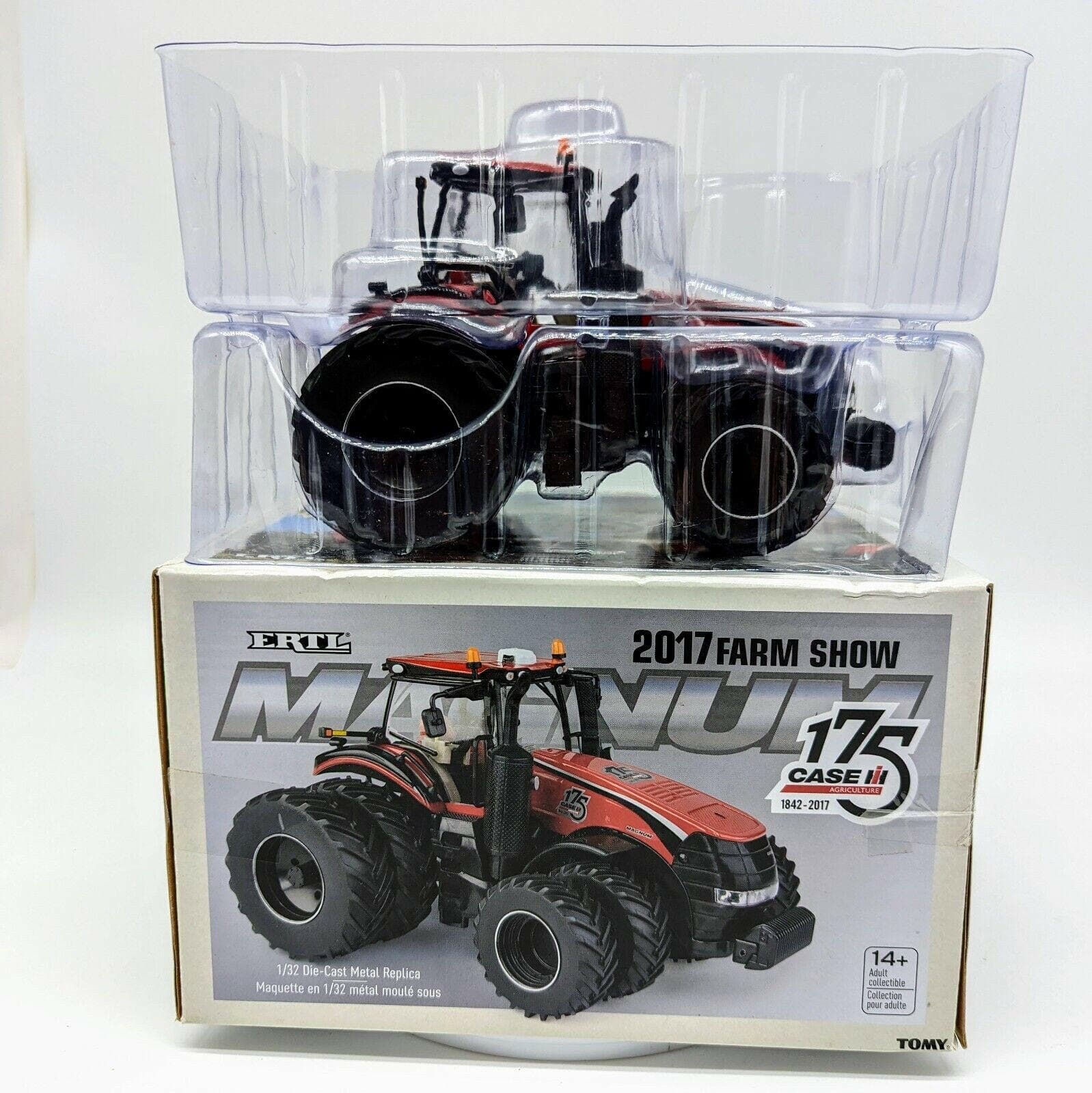 Ertl 2017 Farm Show 1/32 Case Magnum 175 Years 1842-2017 Toy Tractor.