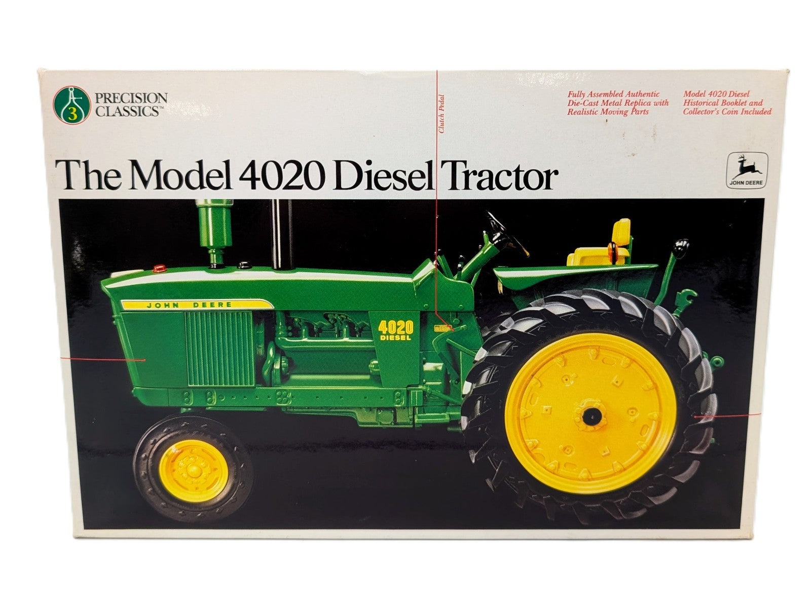 1/16 John Deere 4020 Diesel Tractor Narrow Front, Precision Series #3.