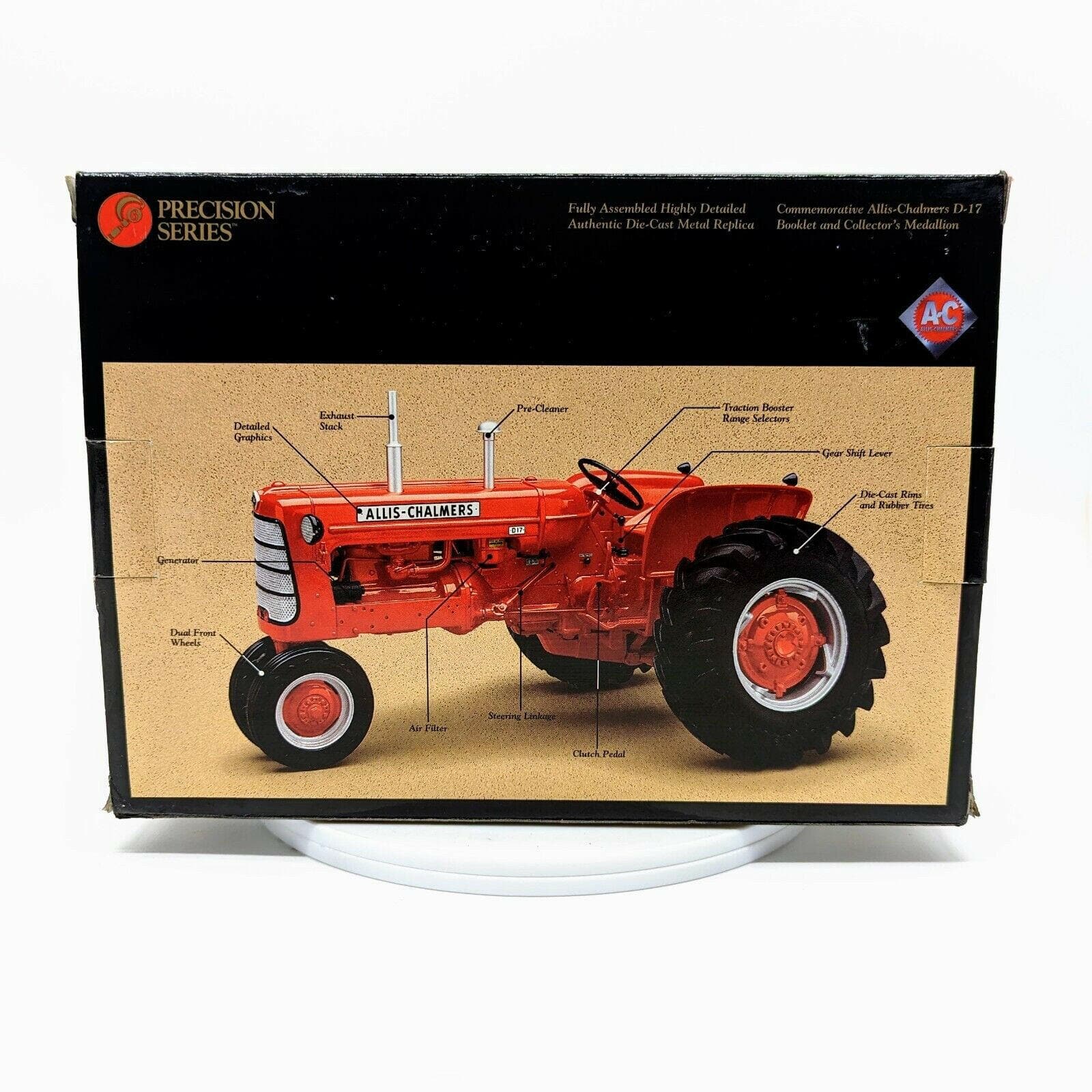 Ertl 13008 1/16 Scale Allis-Chalmers D-17 Tractor Precision Series.