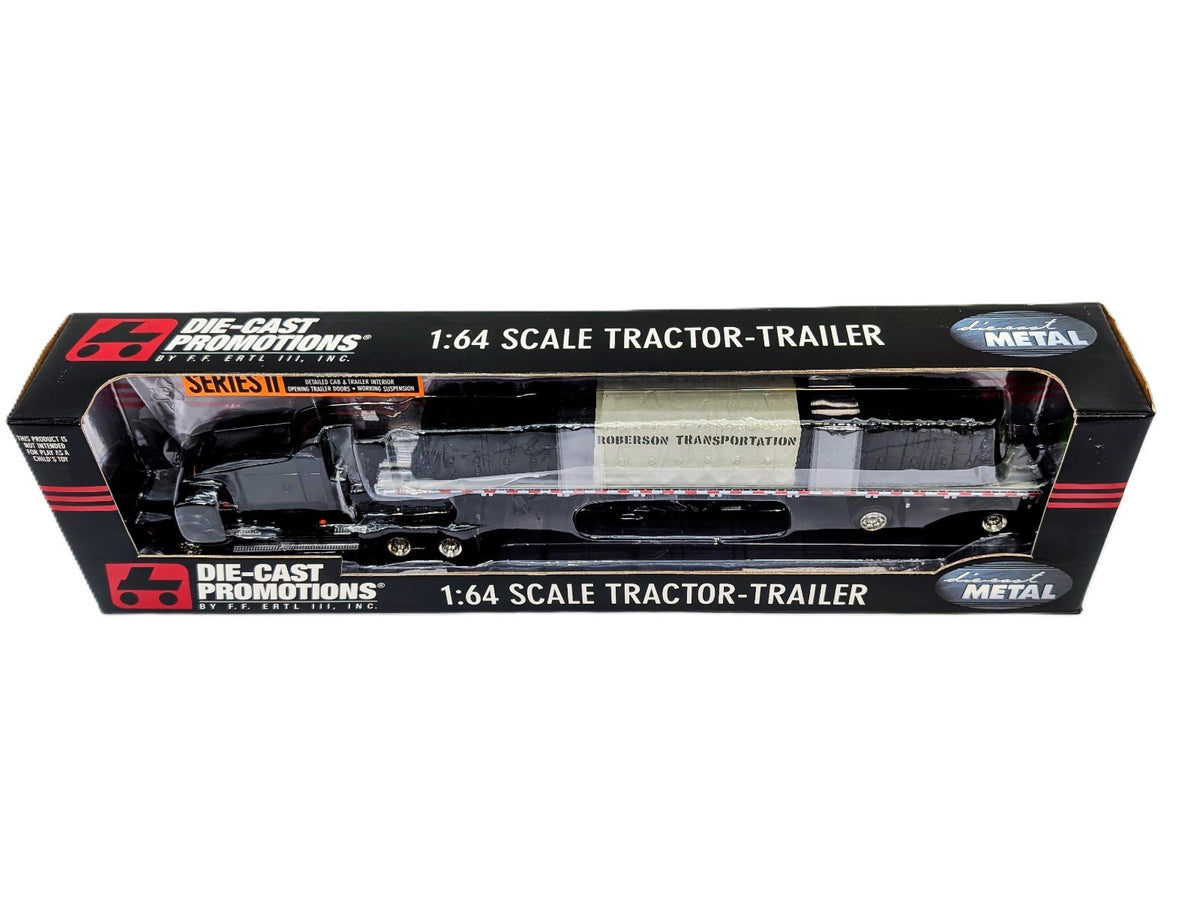 1/64 Roberson Transportation ATHENS, GA Freightliner Load Flatbed DCP 30431.