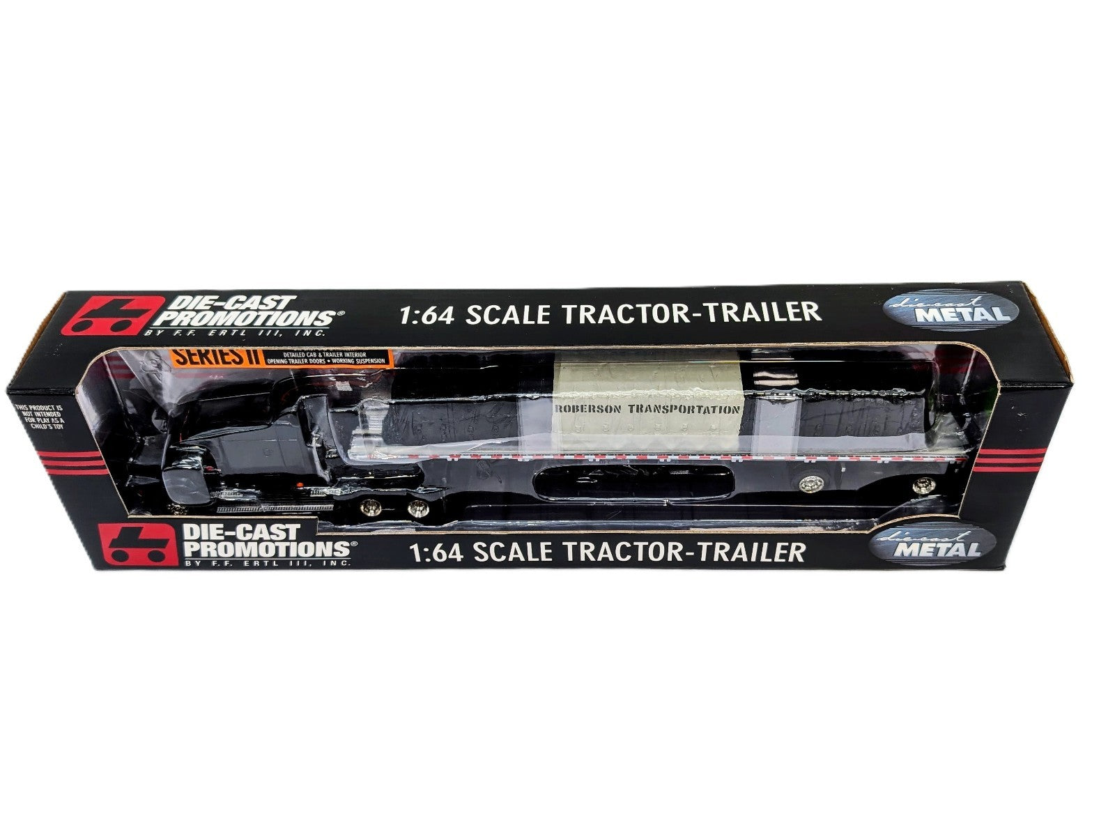 1/64 Roberson Transportation ATHENS, GA Freightliner Load Flatbed DCP 30431.