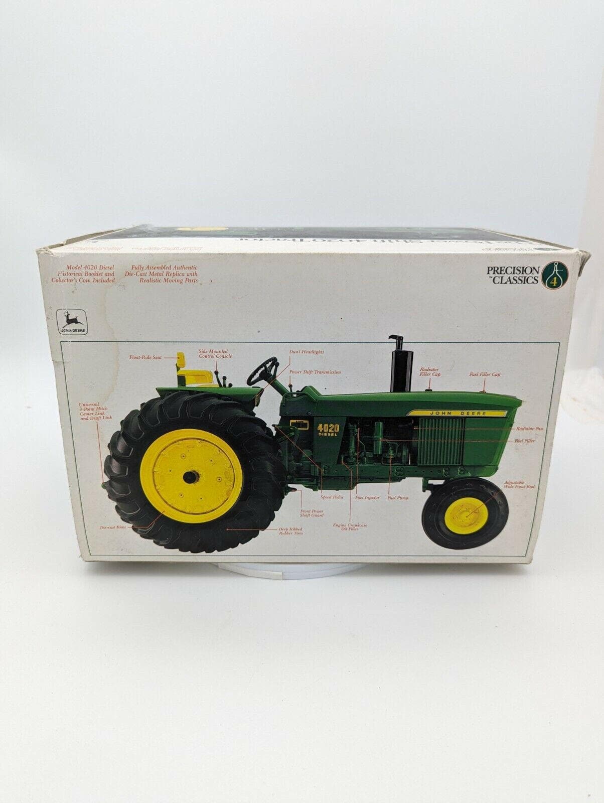 Precision #4 John Deere The Power Shift 4020 Tractor Tractor 1/16 Scale.