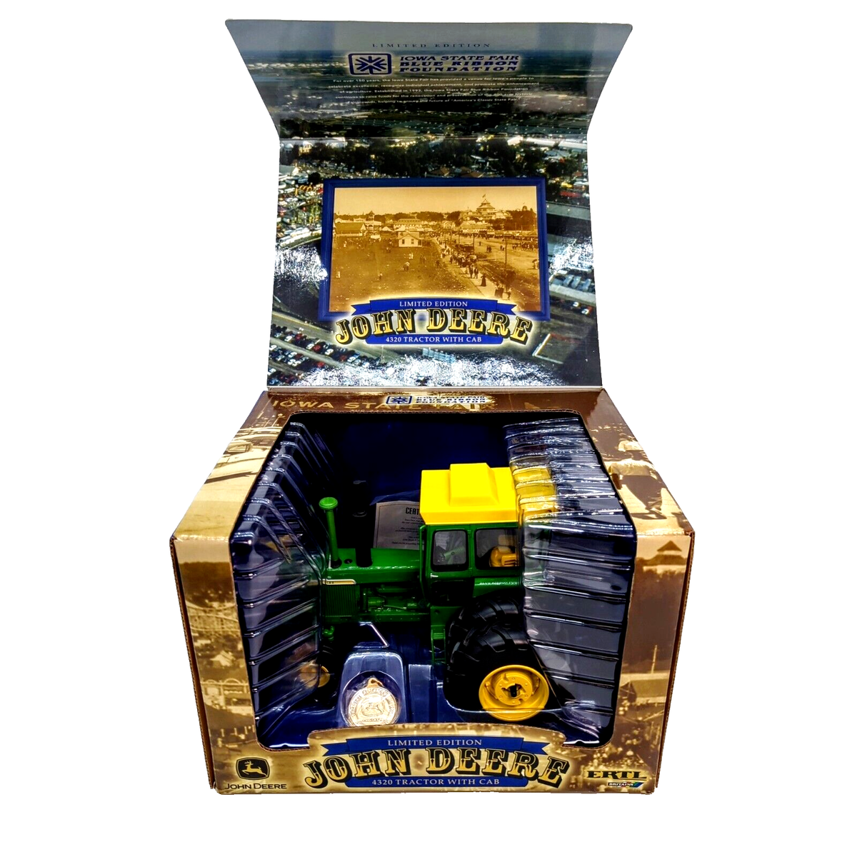 1/16 Limited Edition John Deere 4320, 2006 IA State Fair Blue Ribbon