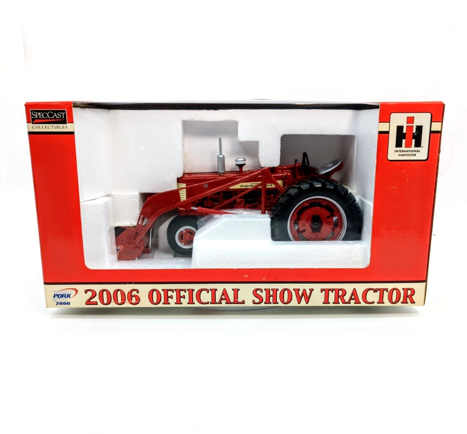 International Farmall 350 Tractor - Top Quality IH #33 Loader for Your Farm Toy Collection