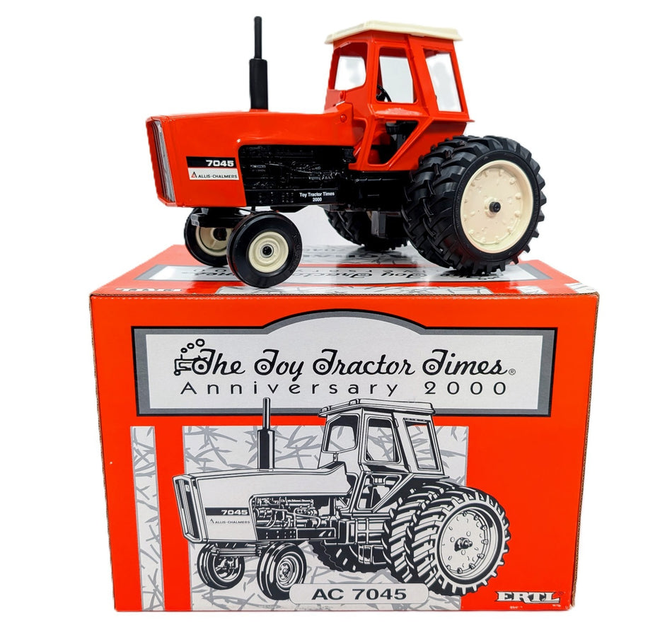 1/16 Allis Chalmers 7045 Tractor With Cab & Dual Rear Wheels, Toy Tractor Times