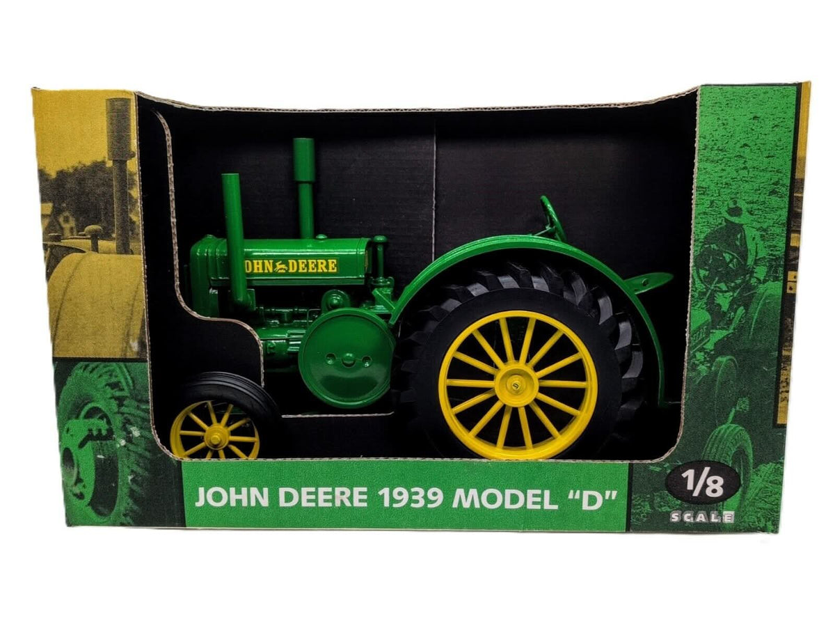 1/8 Ertl John Deere 1939 Model D Tractor, Scale Models - Farm Toy Tractor