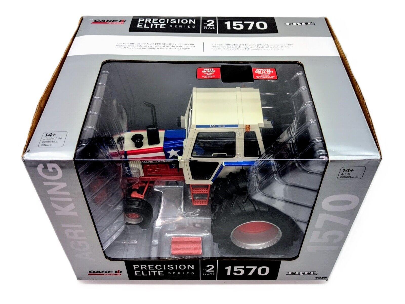 1/16 Case 1570 Tractor Agri King Spirit of '76, Precision Elite