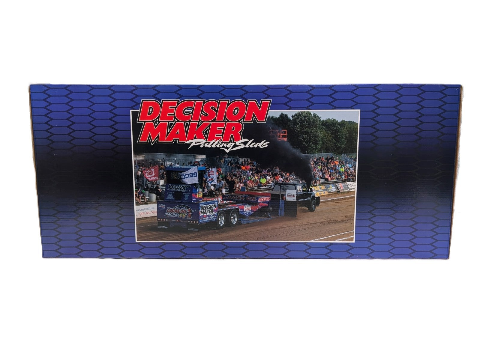 1/16 Blue Decision Maker Pulling Sled.