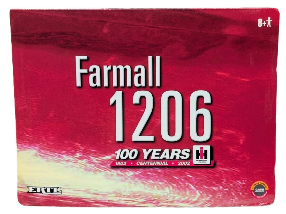 1/16 Farmall 1206 Tractor With Canopy, 100 Years of International Harvester