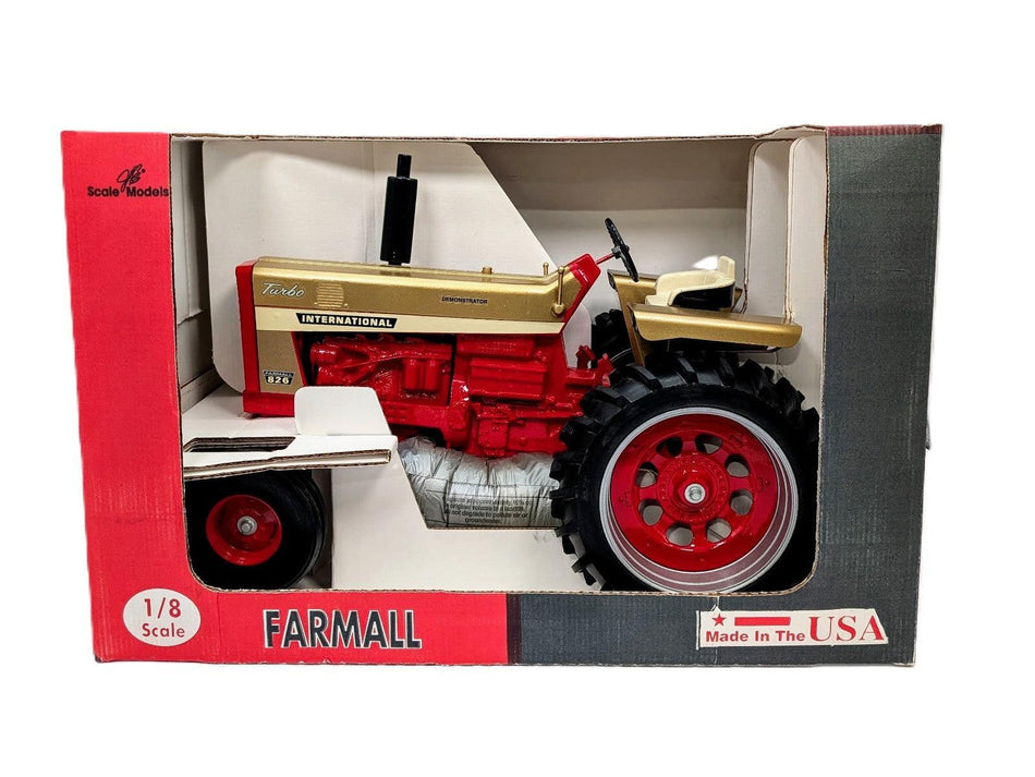 1/8 Farmall 826 Turbo Demonstrator With Gold Hood