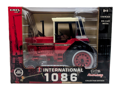 1/16 International Harvester 1086 Red Power Tractor W/ Branding Iron, 30th Anniv 