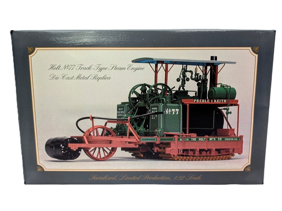 1/32 Holt No. 77 Track-Type Steam Engine by SpecCast 1 of 1000.