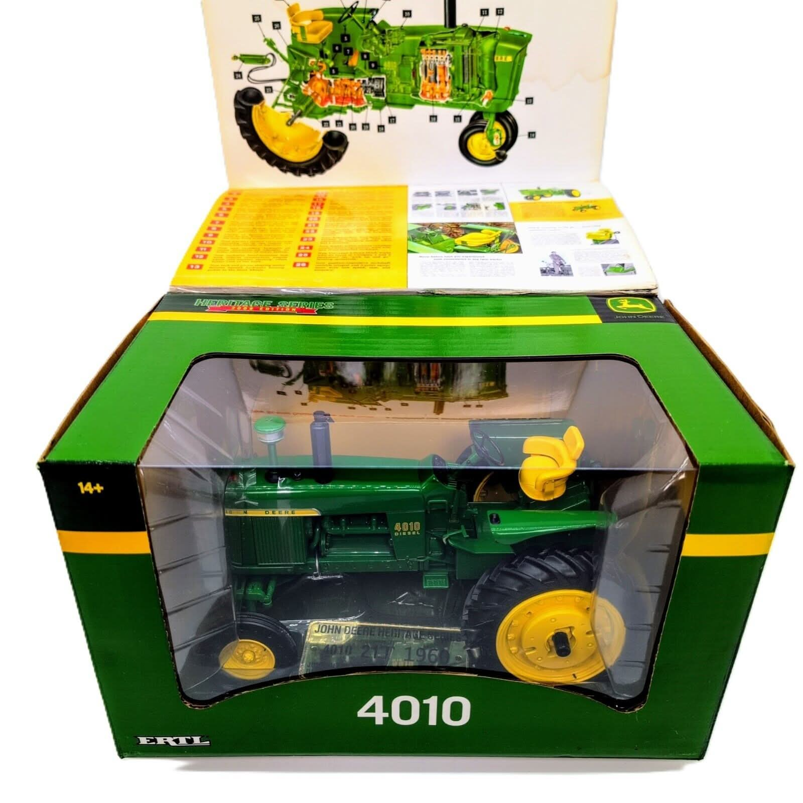 1/16 John Deere 4010 Diesel Tractor, Heritage Precision Series - Farm Toy