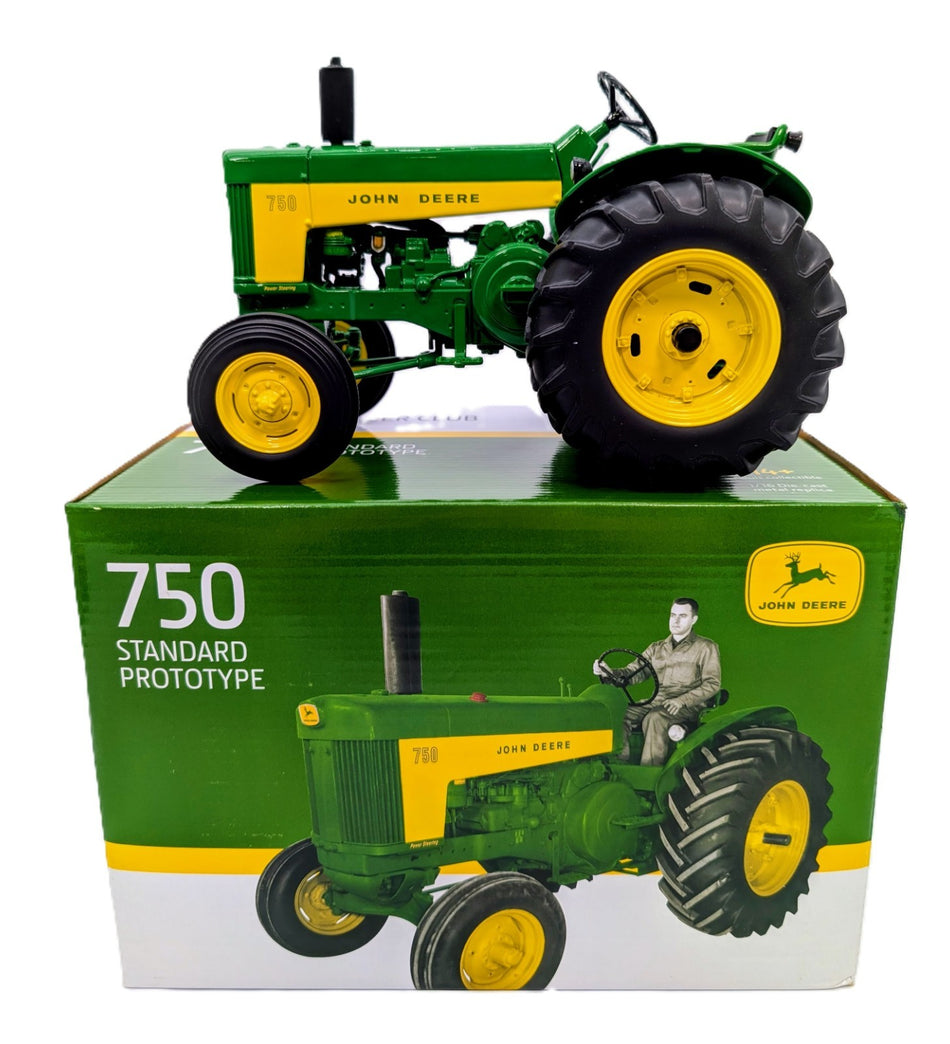 1/16 John Deere 750 Tractor With Wide Front, Two Cylinder Club.