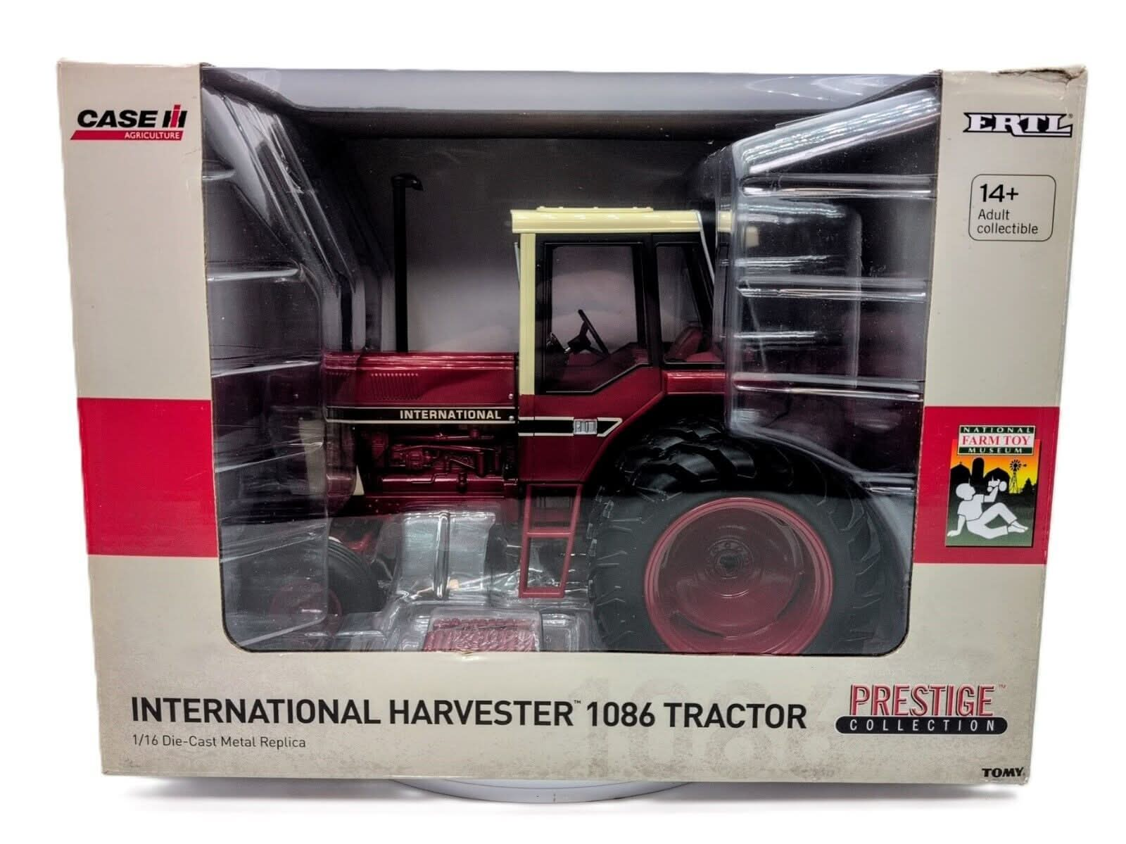 1/16 International Harvester 1086 Tractor With Duals, National Farm Toy Museum - Farm Toy