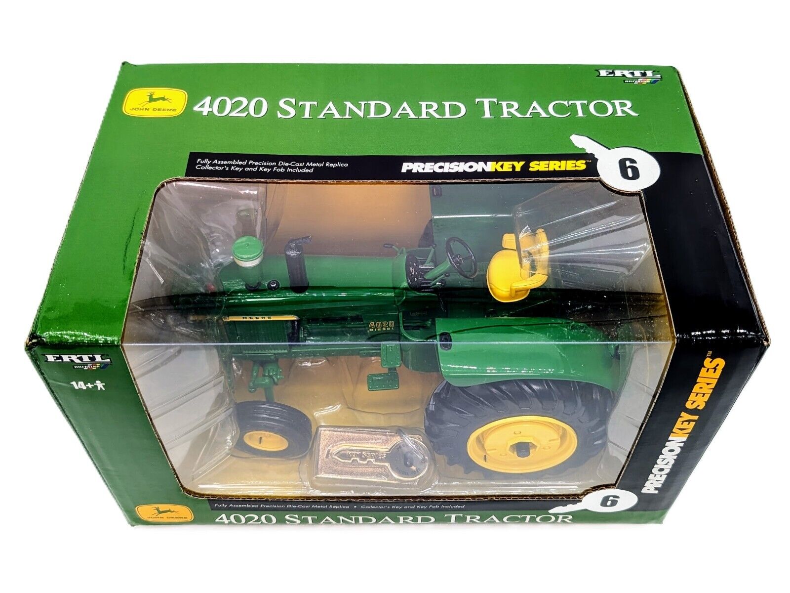1/16 John Deere 4020 Standard Tractor, Precision Key Series #6 - Farm Toy
