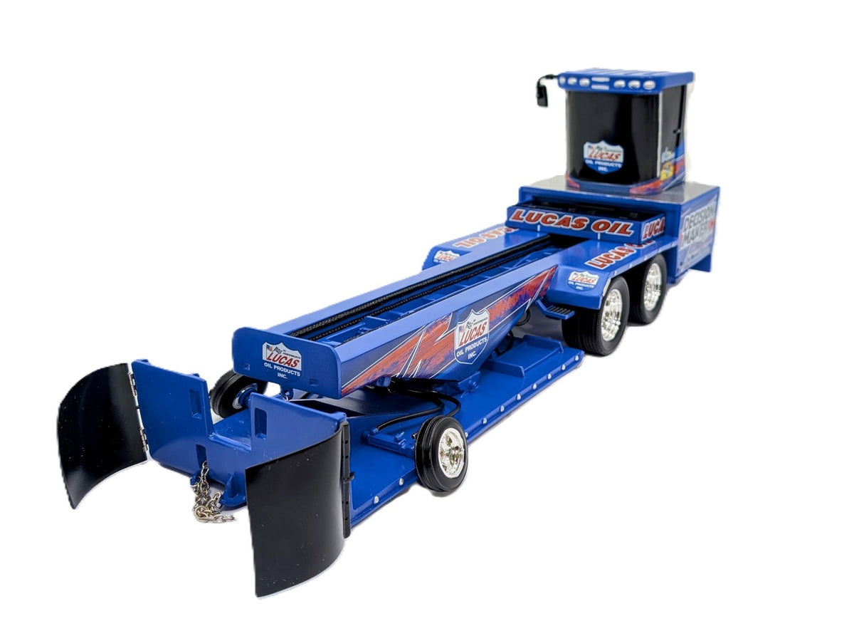 1/16 Blue Decision Maker Pulling Sled.