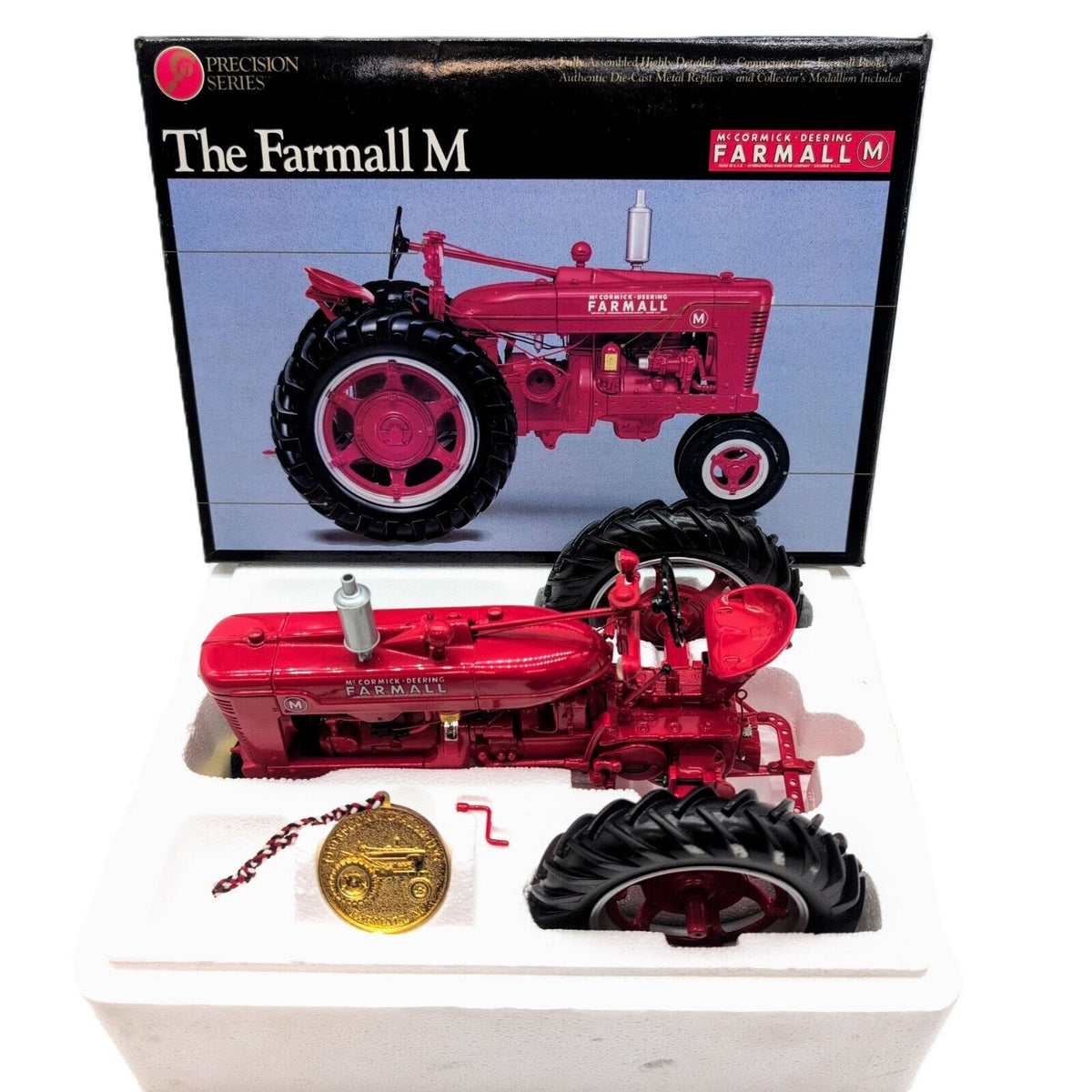 1/16 International Harvester Farmall M Tractor W/ Narrow Front, Precision Series - Farm Toy Tractor