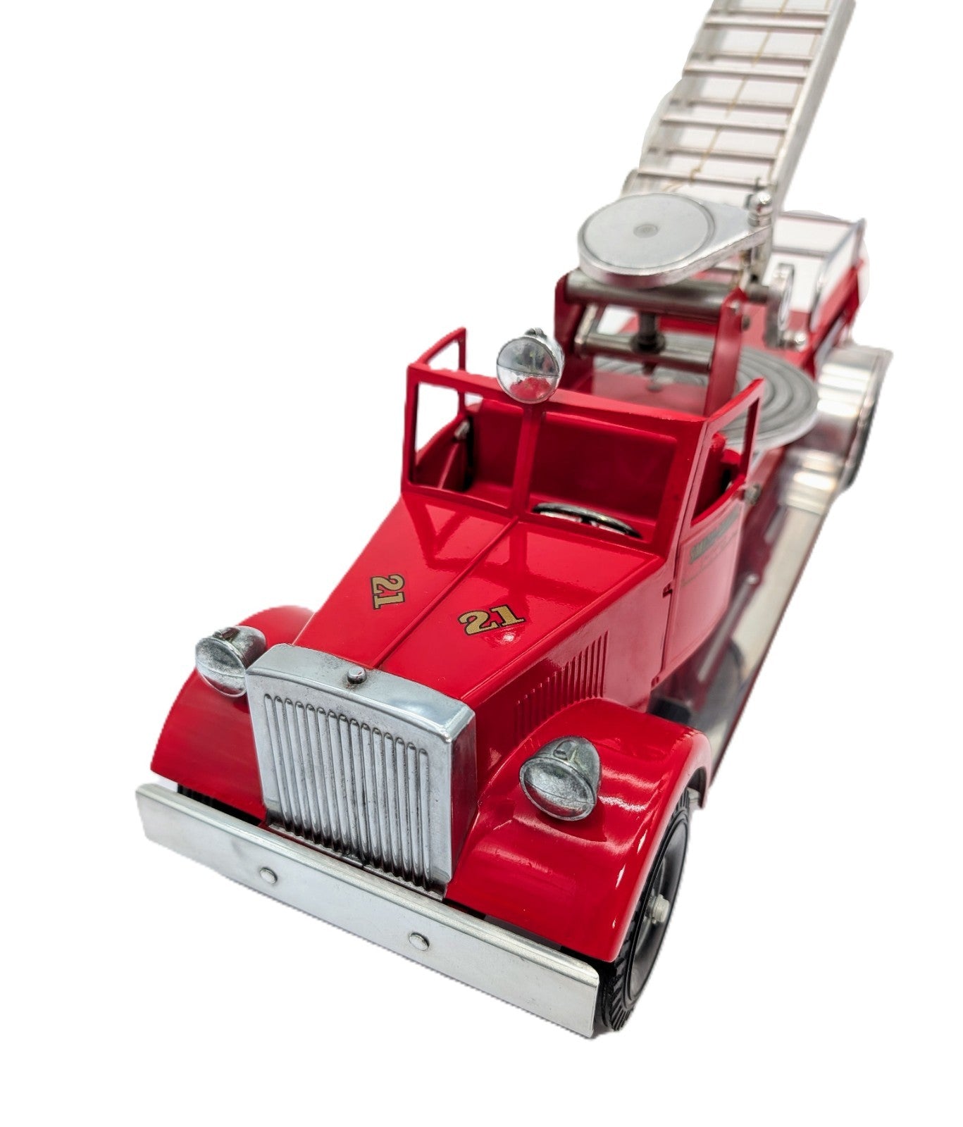 Smith Miller LAFD #21 Fire Ladder Truck With Box.