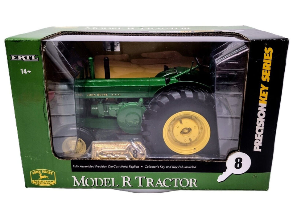 1/16 John Deere Model R Tractor Precision Key Series #8 - Farm Toy Tractor