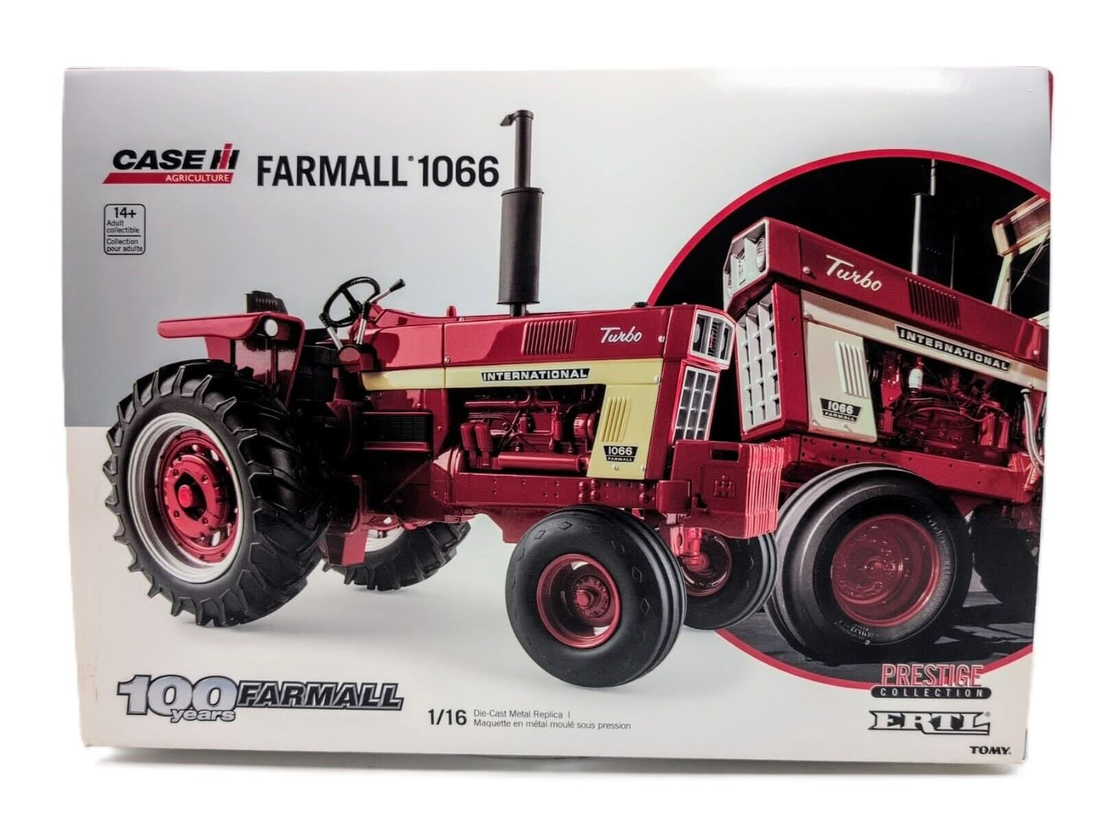 1/16 Farmall 1066, Farmall 100th Anniversary Limited Edition Sealed - Farm Toy