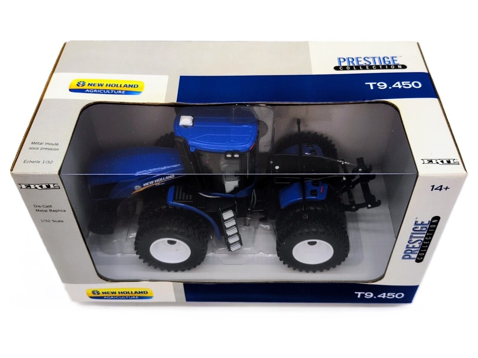 1/32 New Holland T9.450 4WD Quad Tractor - Farm Toy Tractor