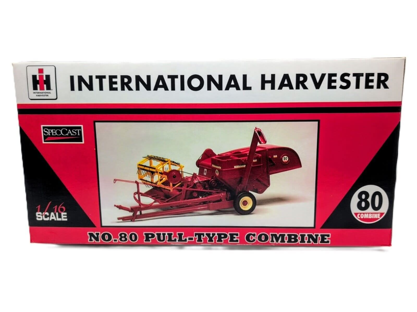 1/16 International Harvester Model 80 Pull Type Combine - Farm Toy