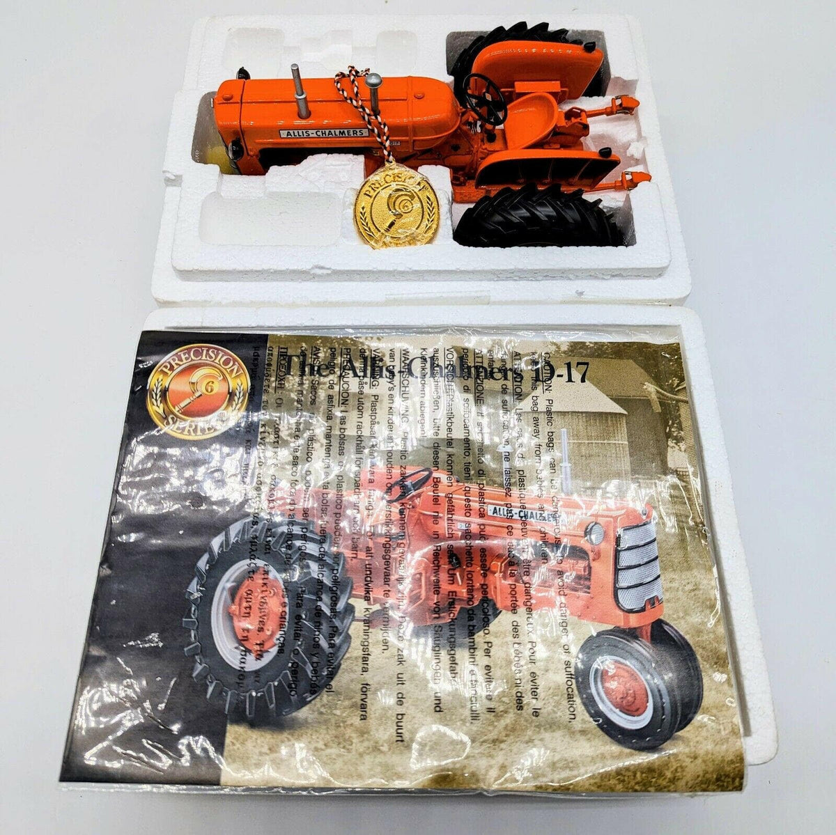 Ertl 13008 1:16 Scale Allis-Chalmers D-17 Tractor Precision Series.