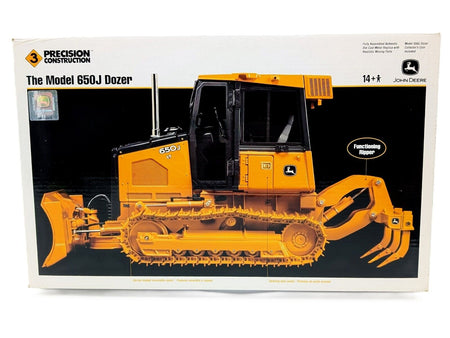 1/16 John Deere 650J Crawler Bulldozer W/ Ripper, Precision Construction Series 