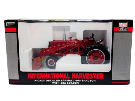 1/16 International Harvester Farmall 400 Tractor With 33A Loader 