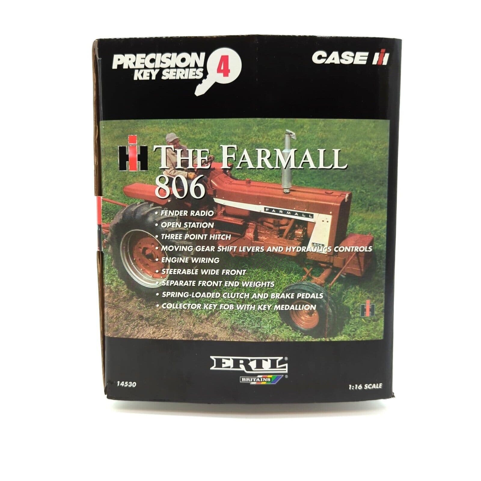 ERTL Farmall 806 Tractor Precision Key Series #4 New in box 1/16 Scale.