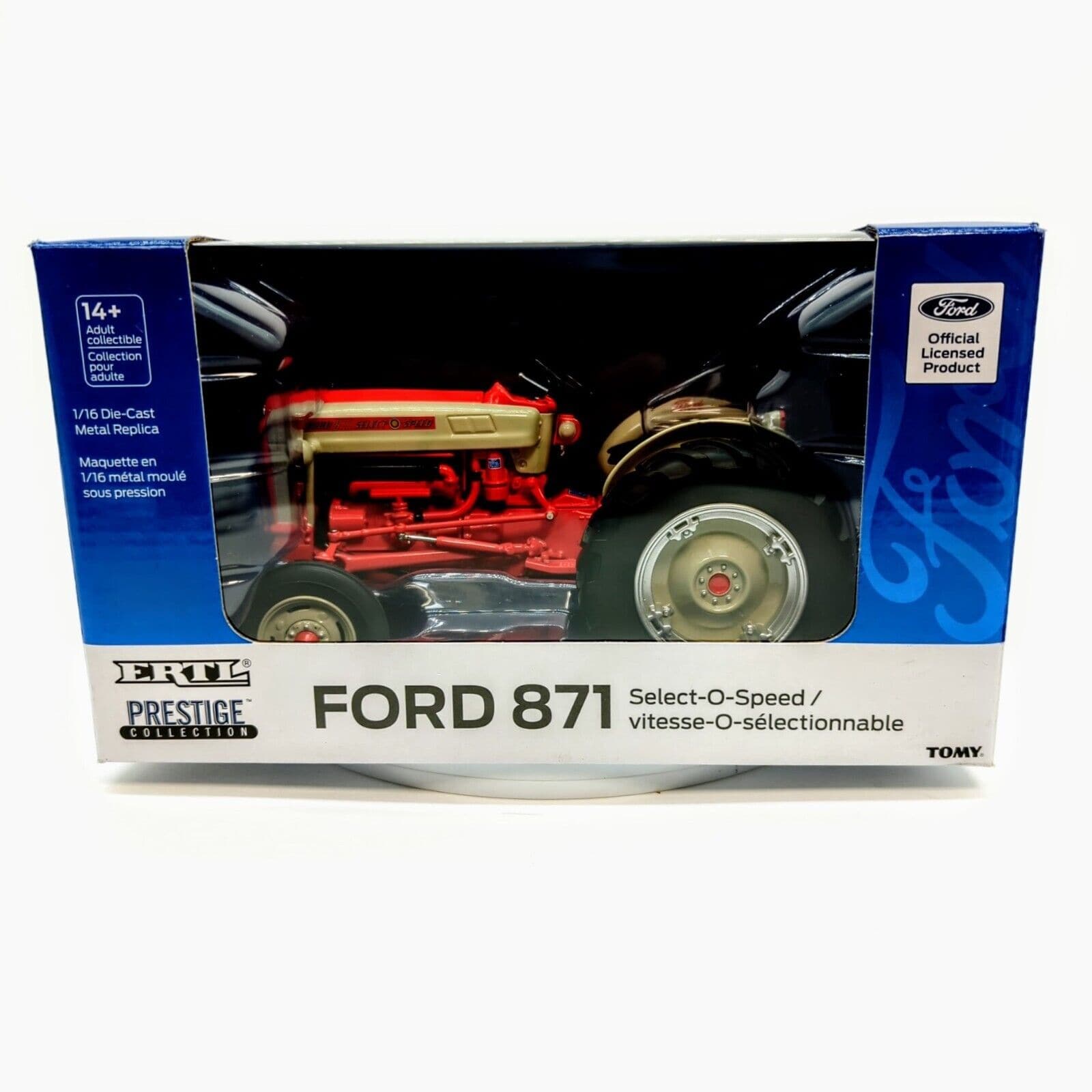 1/16 Ford 871 Select O Speed Tractor With Wide Front