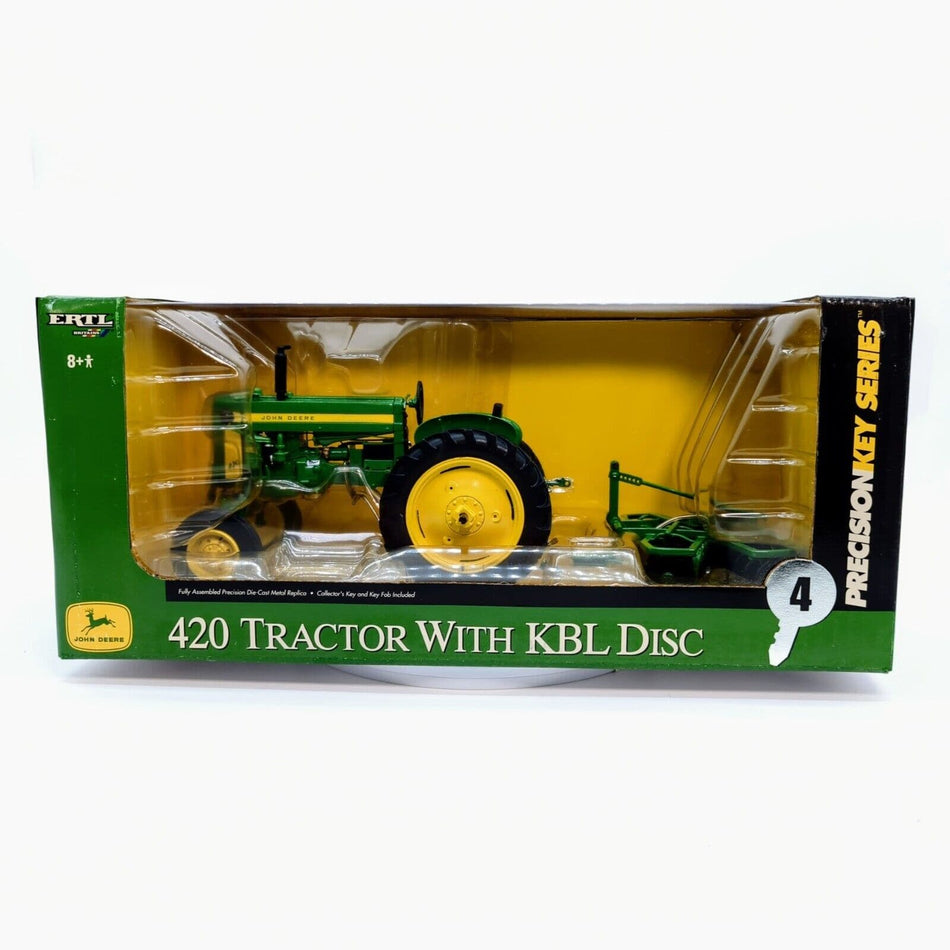 1/16 John Deere 420 Tractor With KBL Disk, Precision Key Series #4